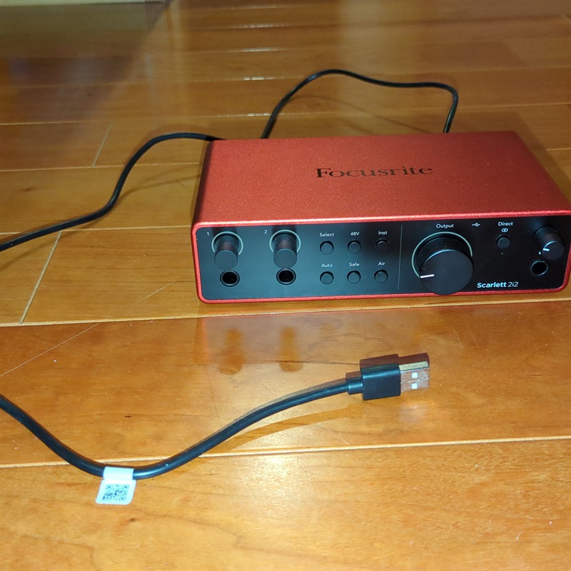 Focusrite Scarlett 2i2 Gen4の画像